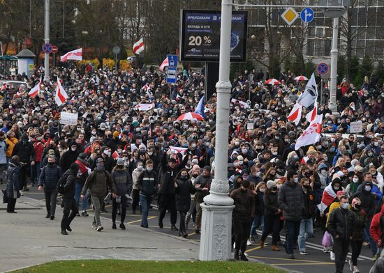 Belarus Presidential Election Protest