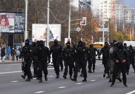 Belarus Presidential Election Protest