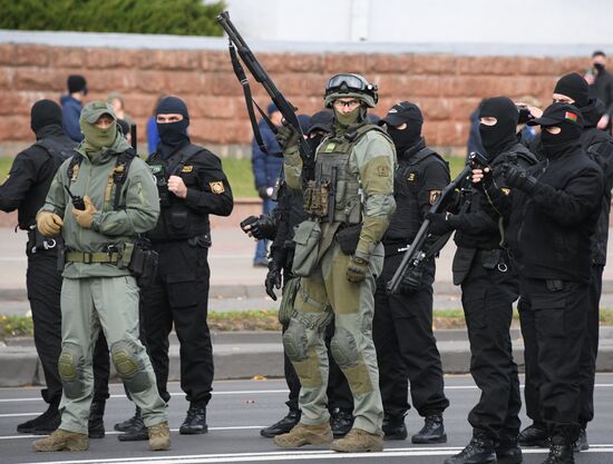 Belarus Presidential Election Protest