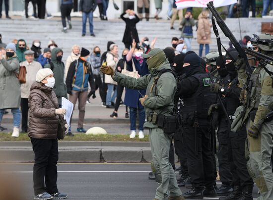 Belarus Presidential Election Protest