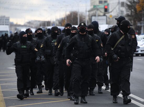 Belarus Presidential Election Protest