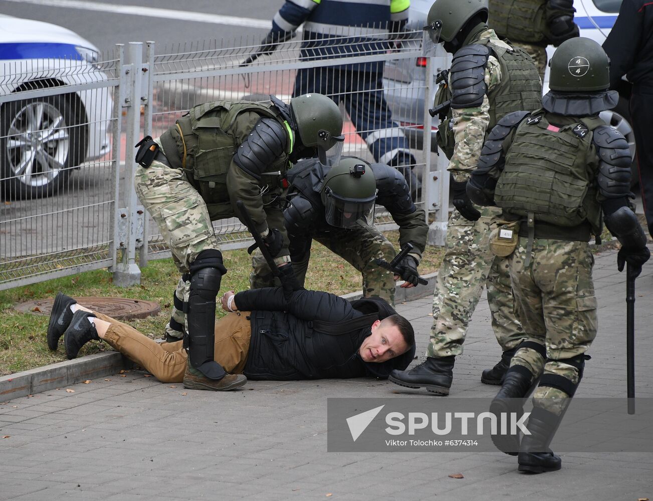 Belarus Presidential Election Protest