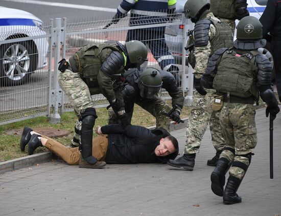 Belarus Presidential Election Protest
