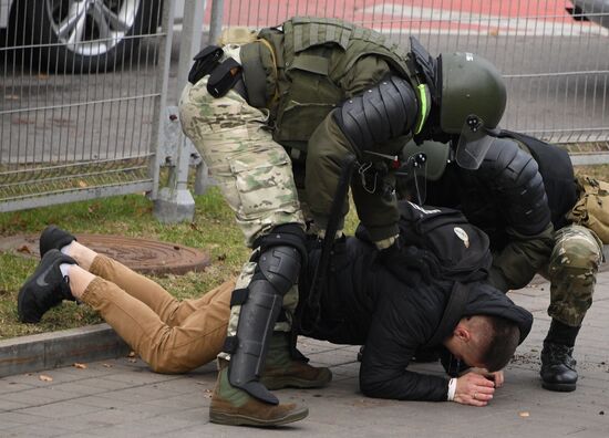 Belarus Presidential Election Protest
