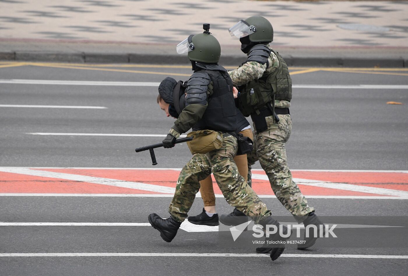 Belarus Presidential Election Protest