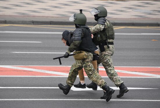 Belarus Presidential Election Protest