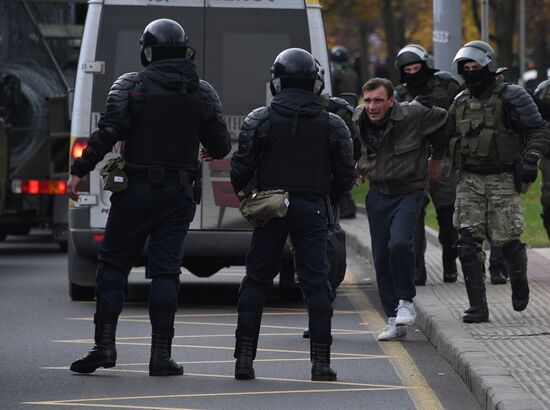 Belarus Presidential Election Protest
