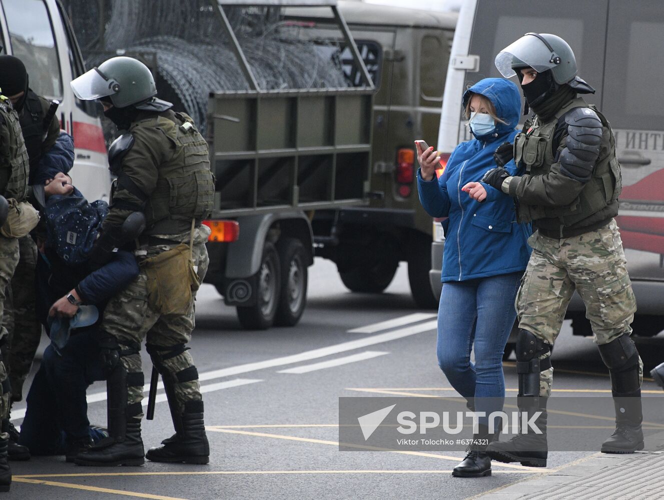 Belarus Presidential Election Protest