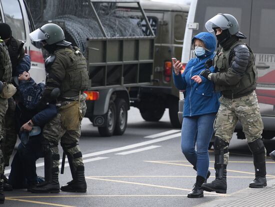 Belarus Presidential Election Protest