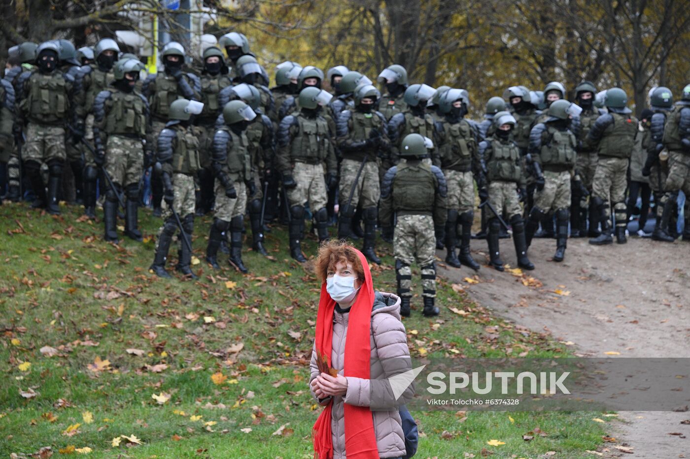 Belarus Presidential Election Protest