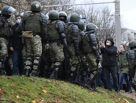 Belarus Presidential Election Protest