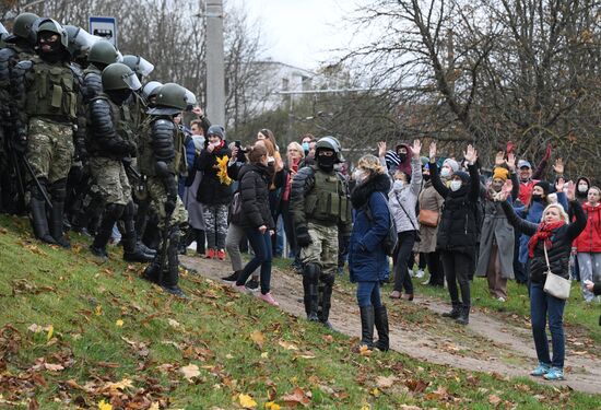 Belarus Presidential Election Protest