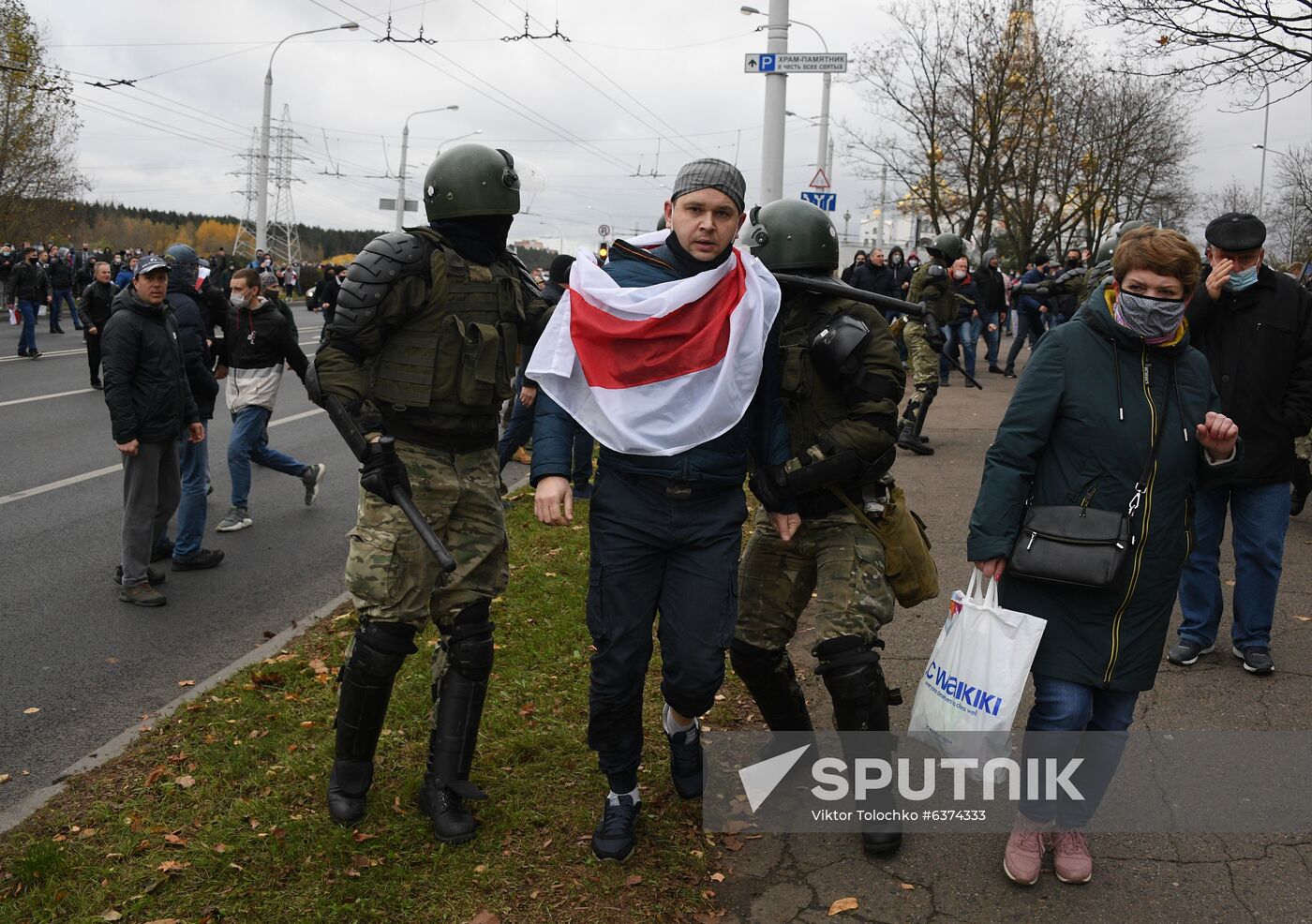 Belarus Presidential Election Protest