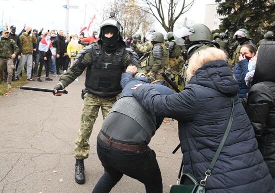 Belarus Presidential Election Protest