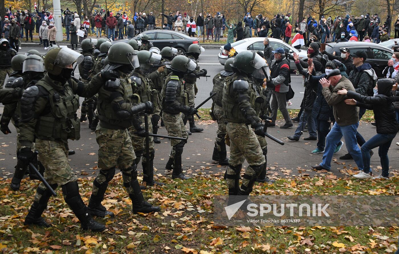 Belarus Presidential Election Protest