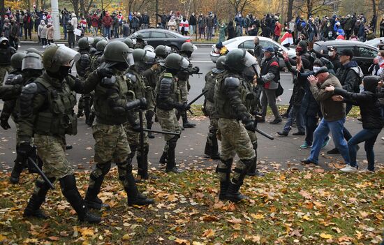 Belarus Presidential Election Protest