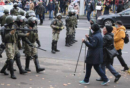Belarus Presidential Election Protest
