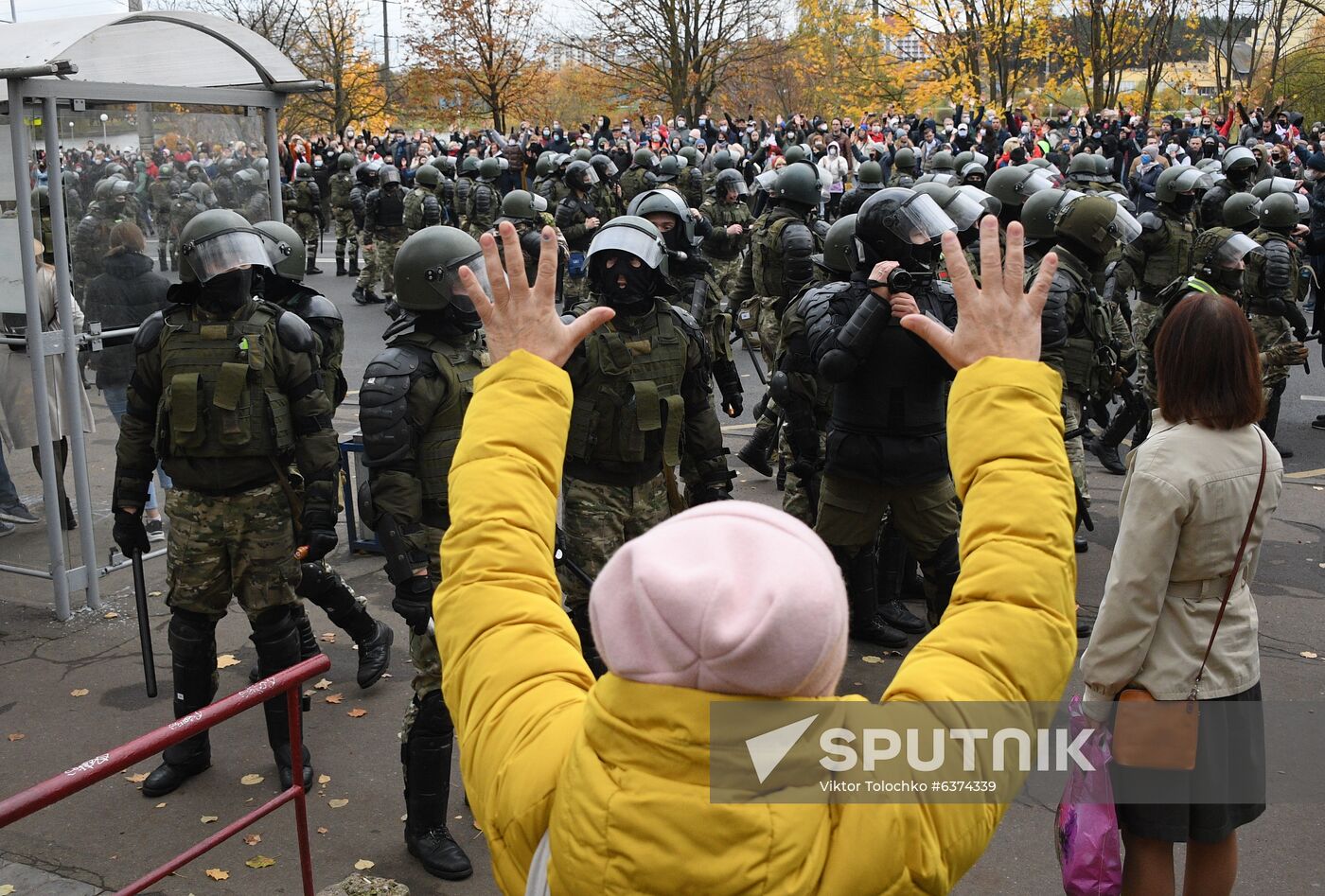 Belarus Presidential Election Protest