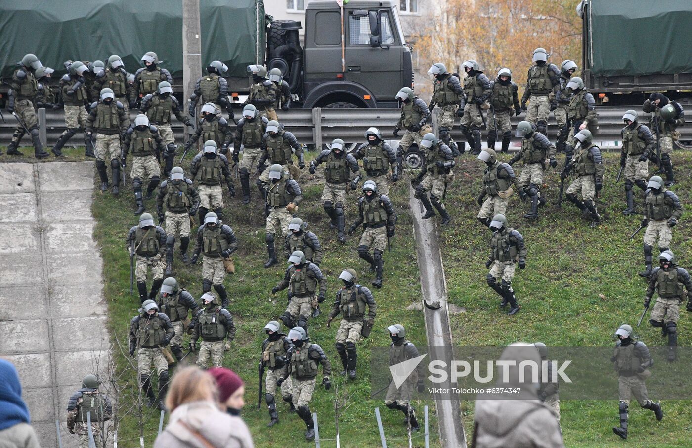 Belarus Presidential Election Protest