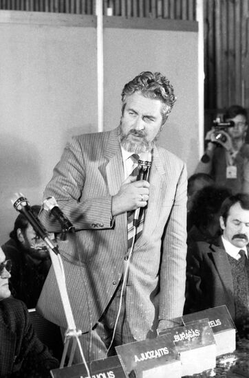 Inaugural congress of Lithuanian public and political organization Sajudis