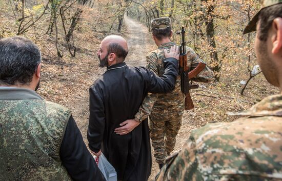 Nagorno-Karabakh Servicemen Baptism