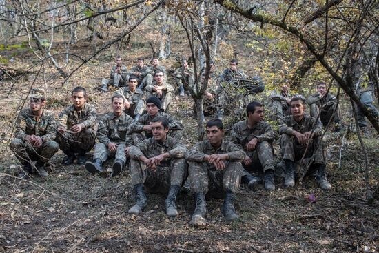Nagorno-Karabakh Servicemen Baptism