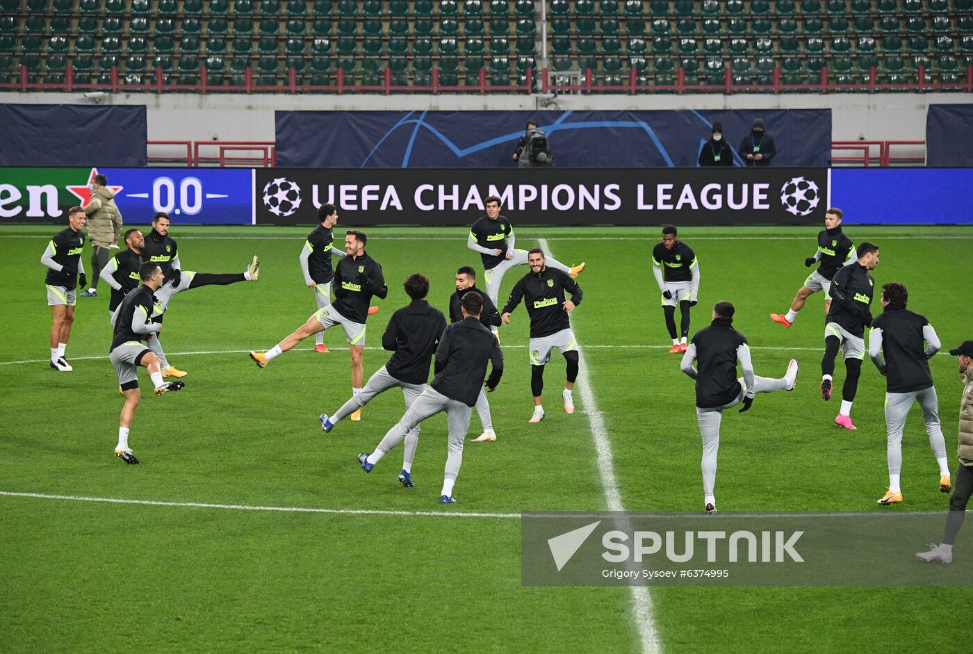 Russia Soccer Champions League Atletico