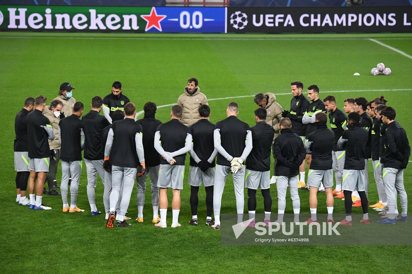 Russia Soccer Champions League Atletico