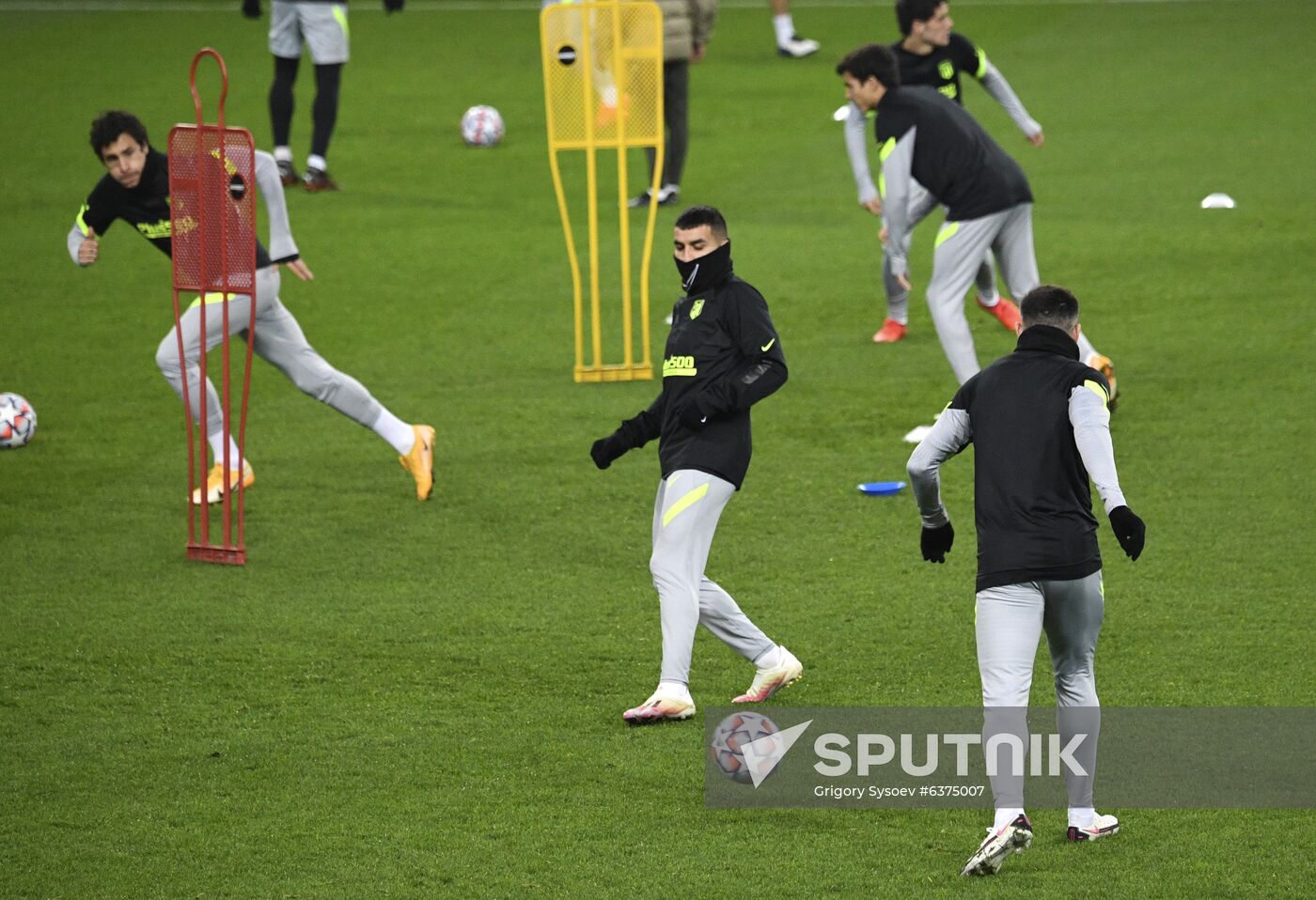 Russia Soccer Champions League Atletico