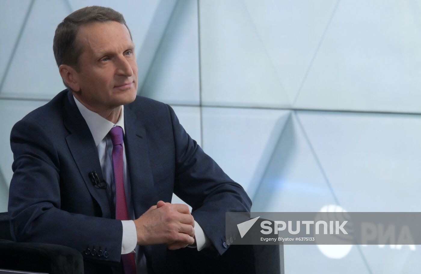 Russia Naryshkin Interview