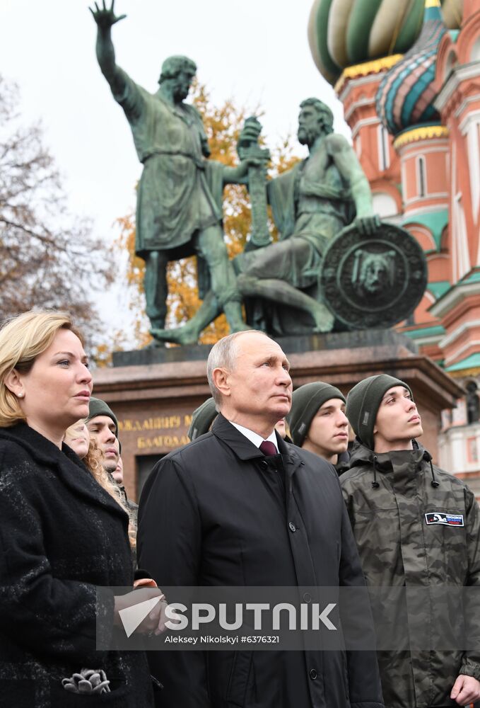 Russia Putin Unity Day