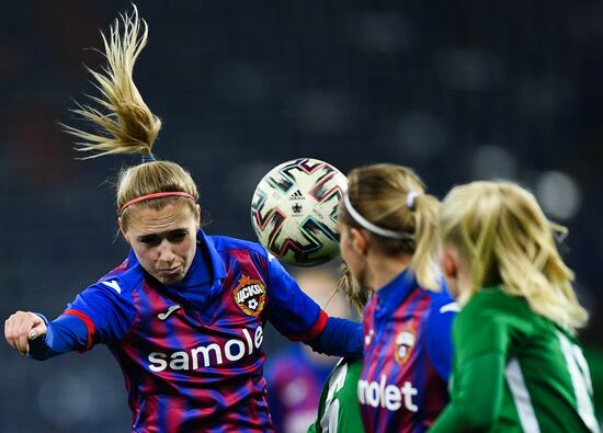 Russia Soccer Women's Champions League Qualifying CSKA - Flora