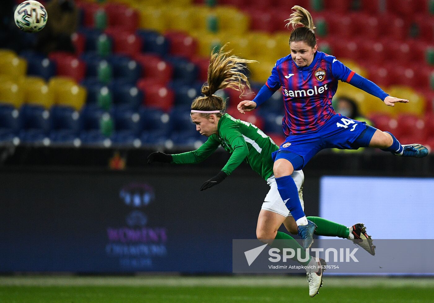 Russia Soccer Women's Champions League Qualifying CSKA - Flora
