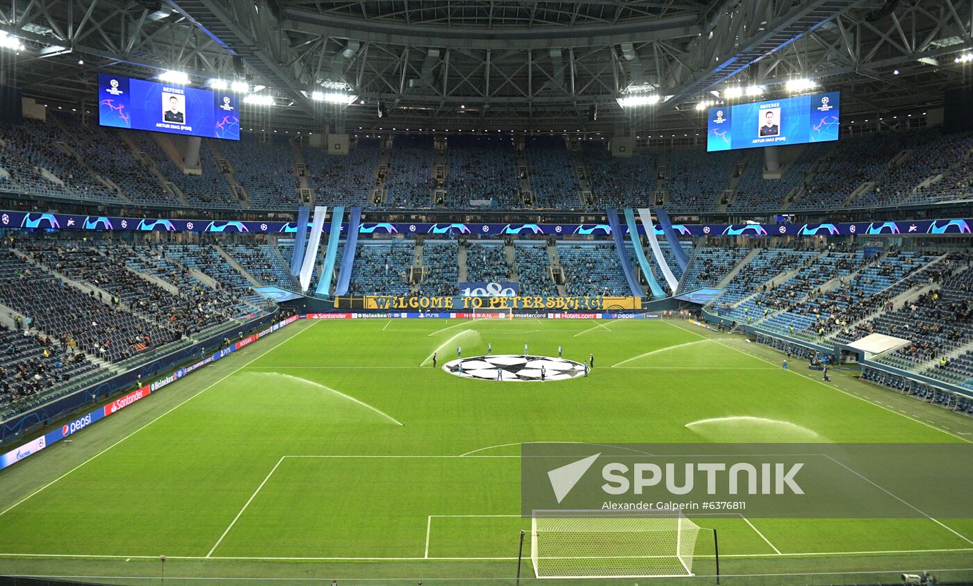 Russia Soccer Champions League Zenit - Lazio