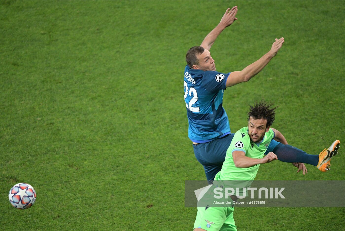 Russia Soccer Champions League Zenit - Lazio