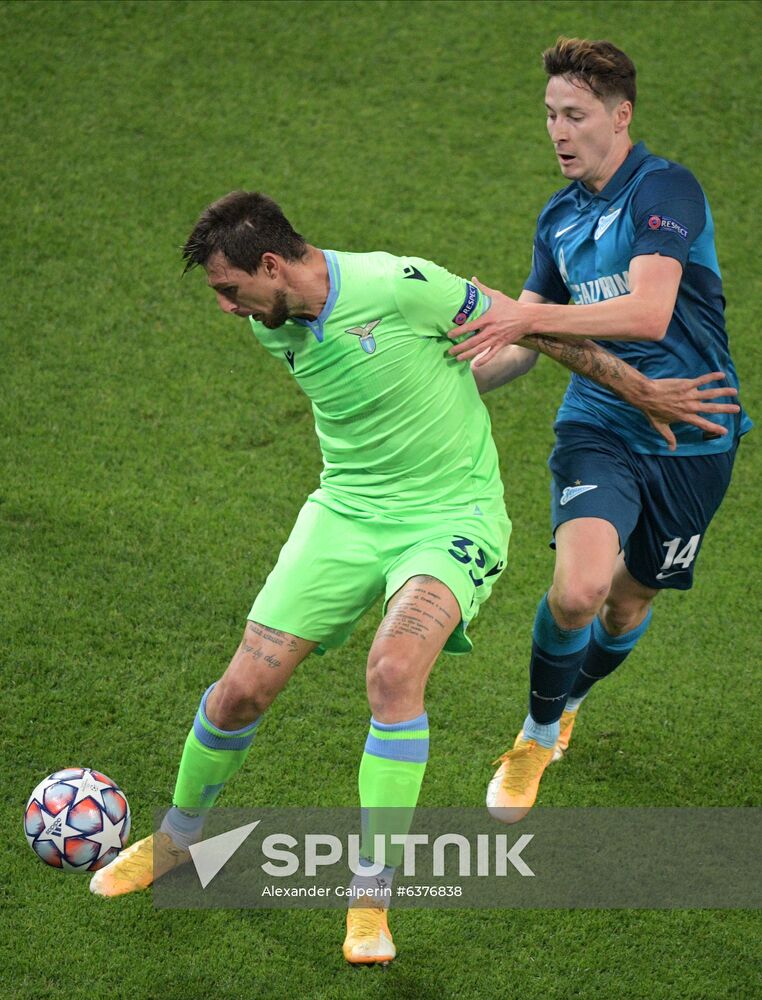 Russia Soccer Champions League Zenit - Lazio