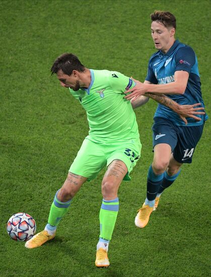 Russia Soccer Champions League Zenit - Lazio