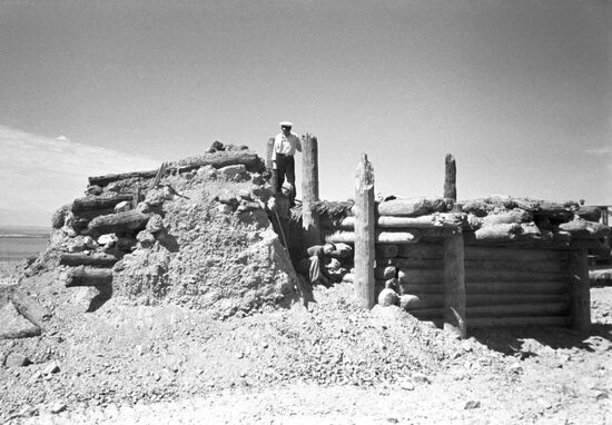 Beshatyrsky Burial Mound in Kazakhstan