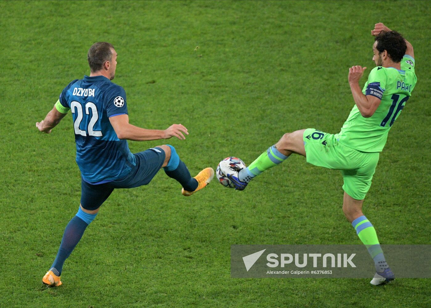 Russia Soccer Champions League Zenit - Lazio