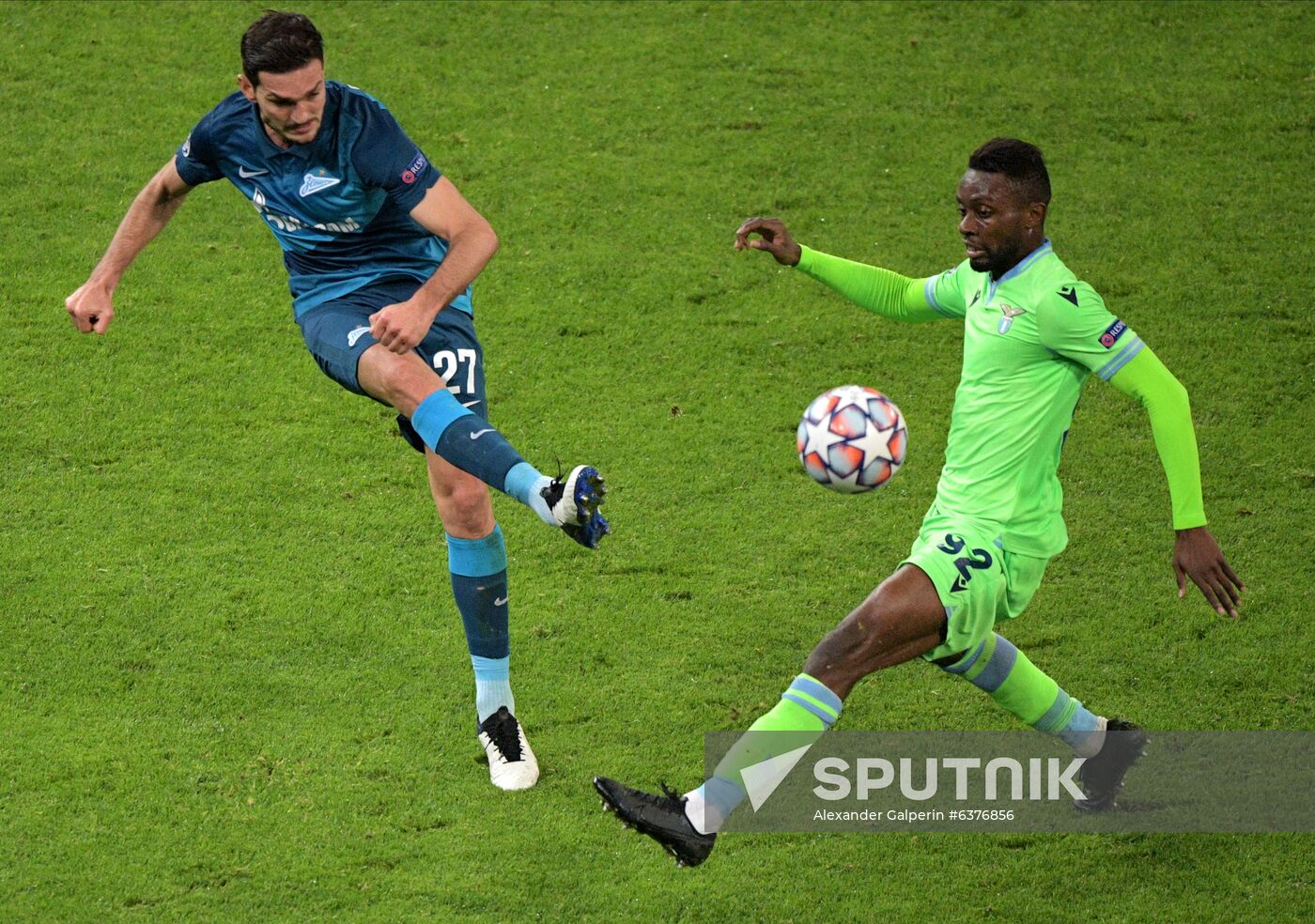 Russia Soccer Champions League Zenit - Lazio