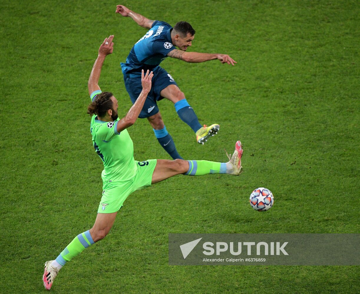 Russia Soccer Champions League Zenit - Lazio