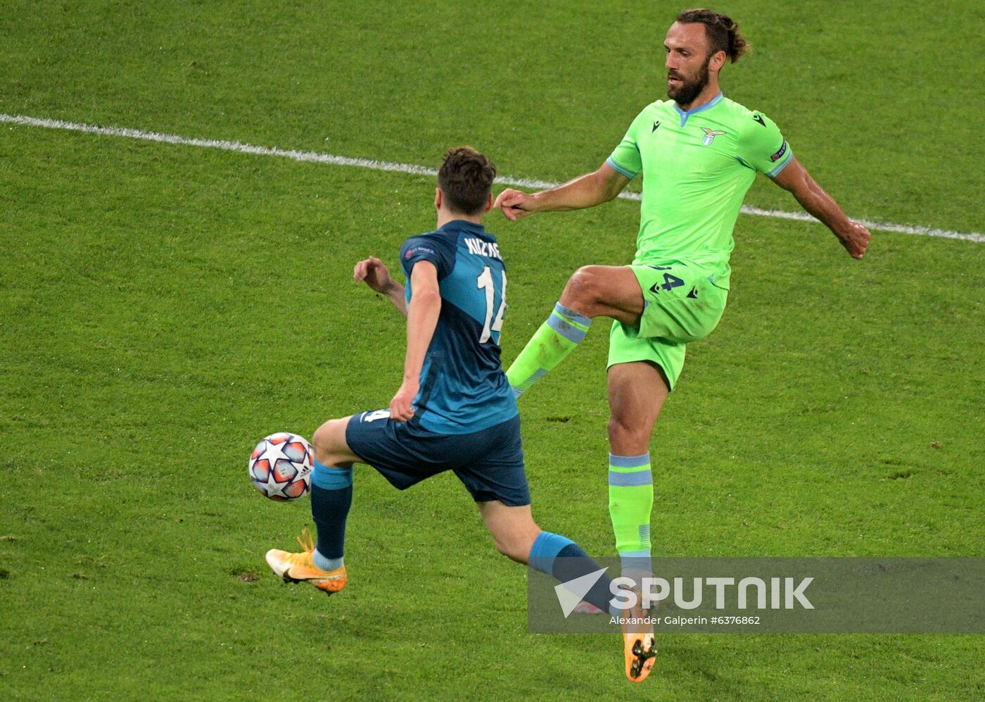 Russia Soccer Champions League Zenit - Lazio
