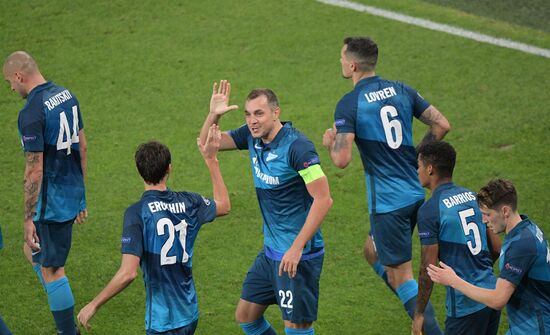 Russia Soccer Champions League Zenit - Lazio