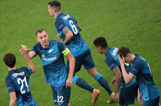 Russia Soccer Champions League Zenit - Lazio