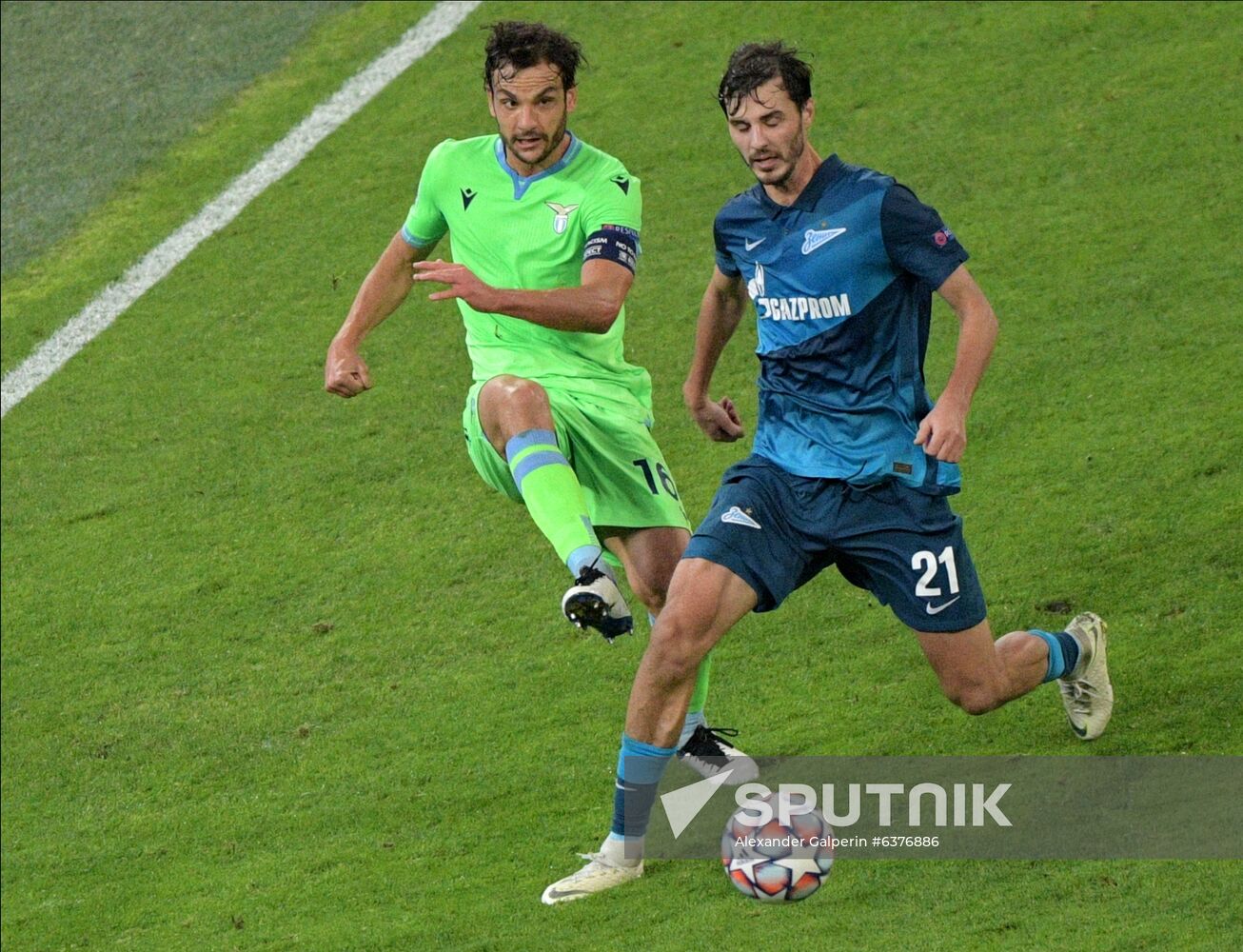 Russia Soccer Champions League Zenit - Lazio