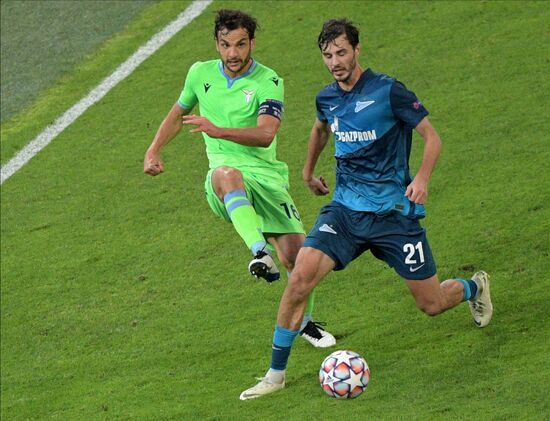 Russia Soccer Champions League Zenit - Lazio