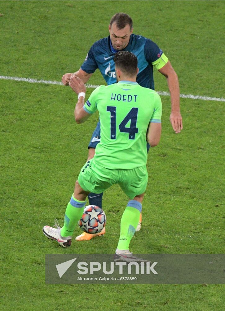 Russia Soccer Champions League Zenit - Lazio