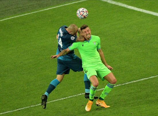 Russia Soccer Champions League Zenit - Lazio