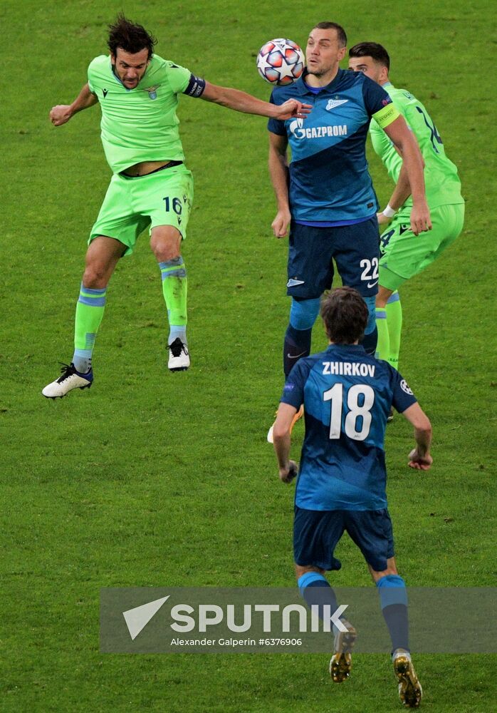 Russia Soccer Champions League Zenit - Lazio