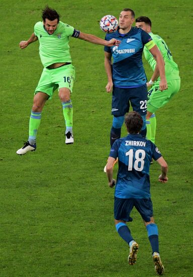 Russia Soccer Champions League Zenit - Lazio